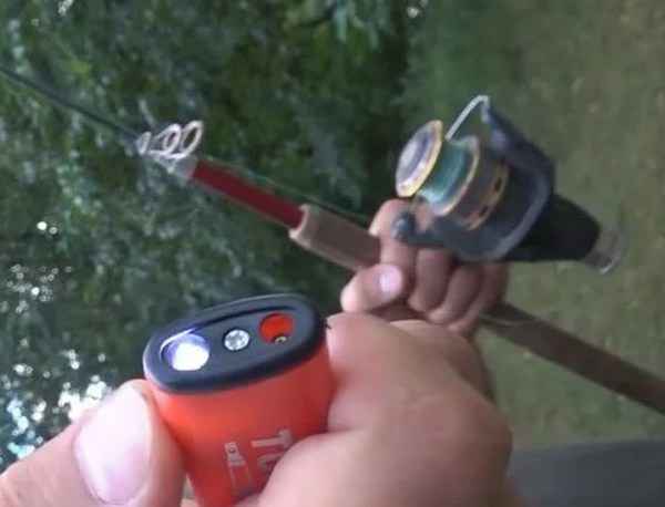 Самоделки для рыбалки - сигнализатор поклёвки из обычной зажигалки